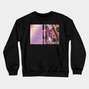 Photographic Image of Pink and Gold Sequins Crewneck Sweatshirt